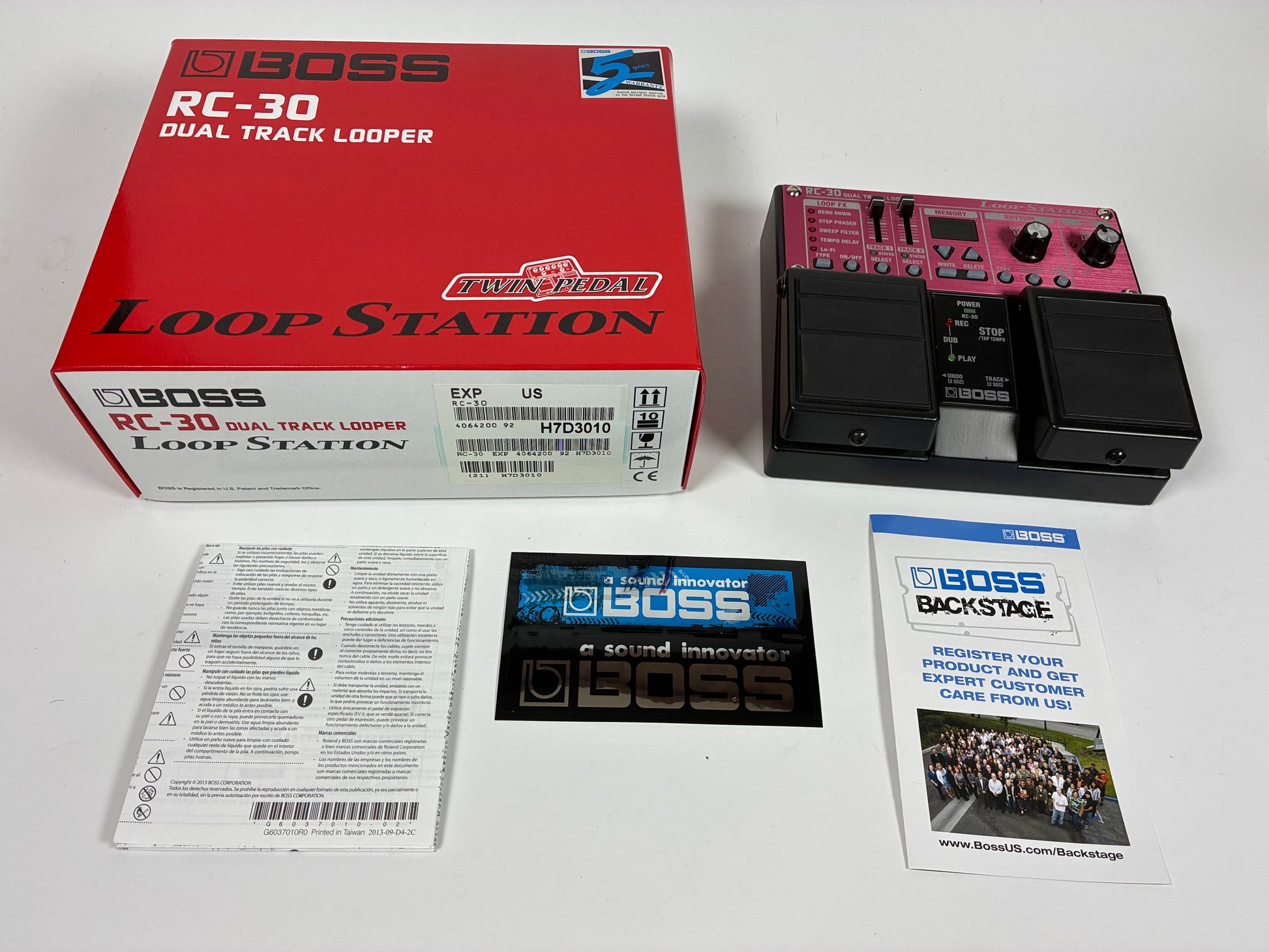 Boss RC-30 Loop Station - Excellent Condition with Box and Manual