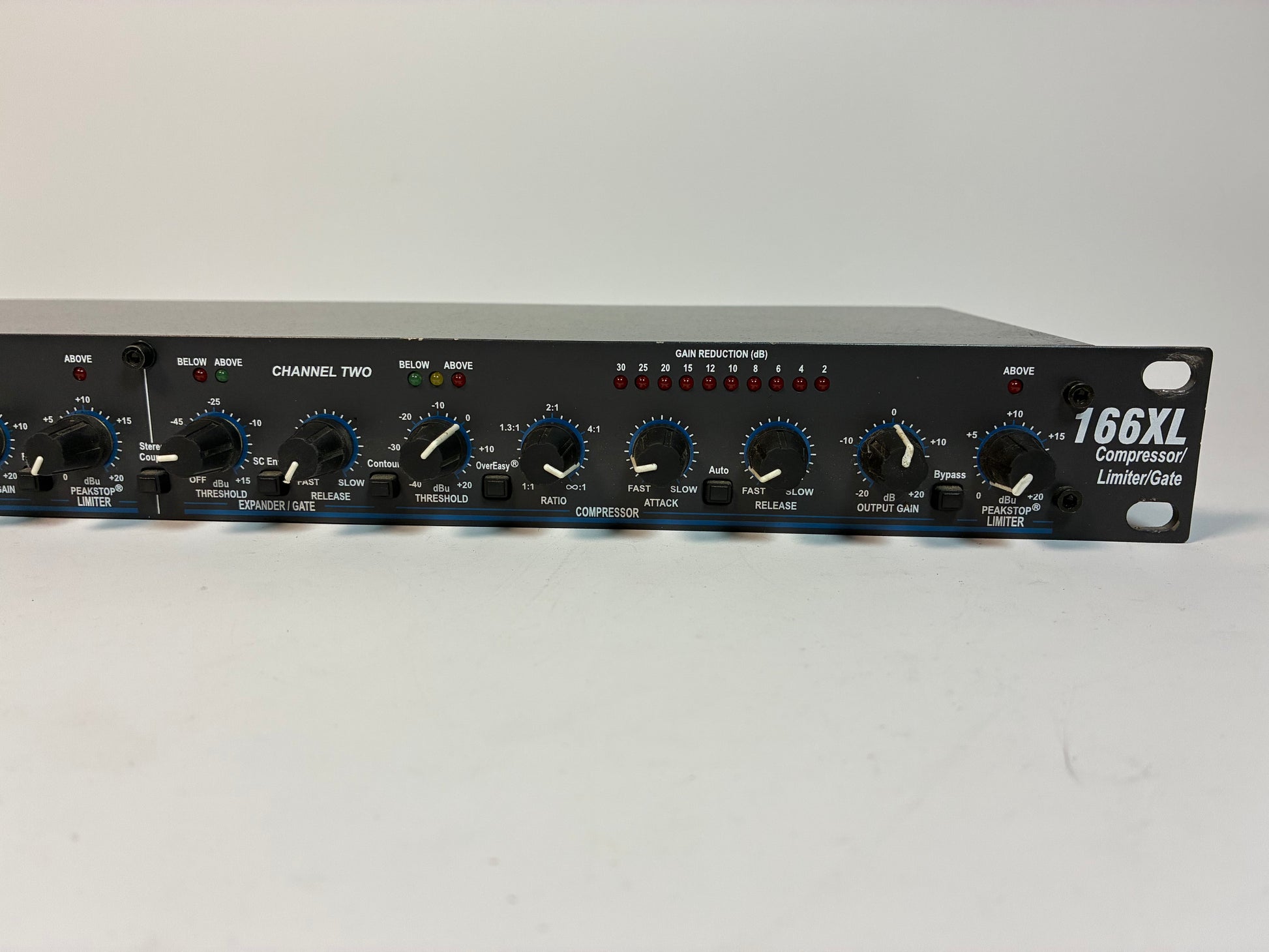 dbx 166XL Stereo Compressor / Limiter / Gate - Excellent Condition