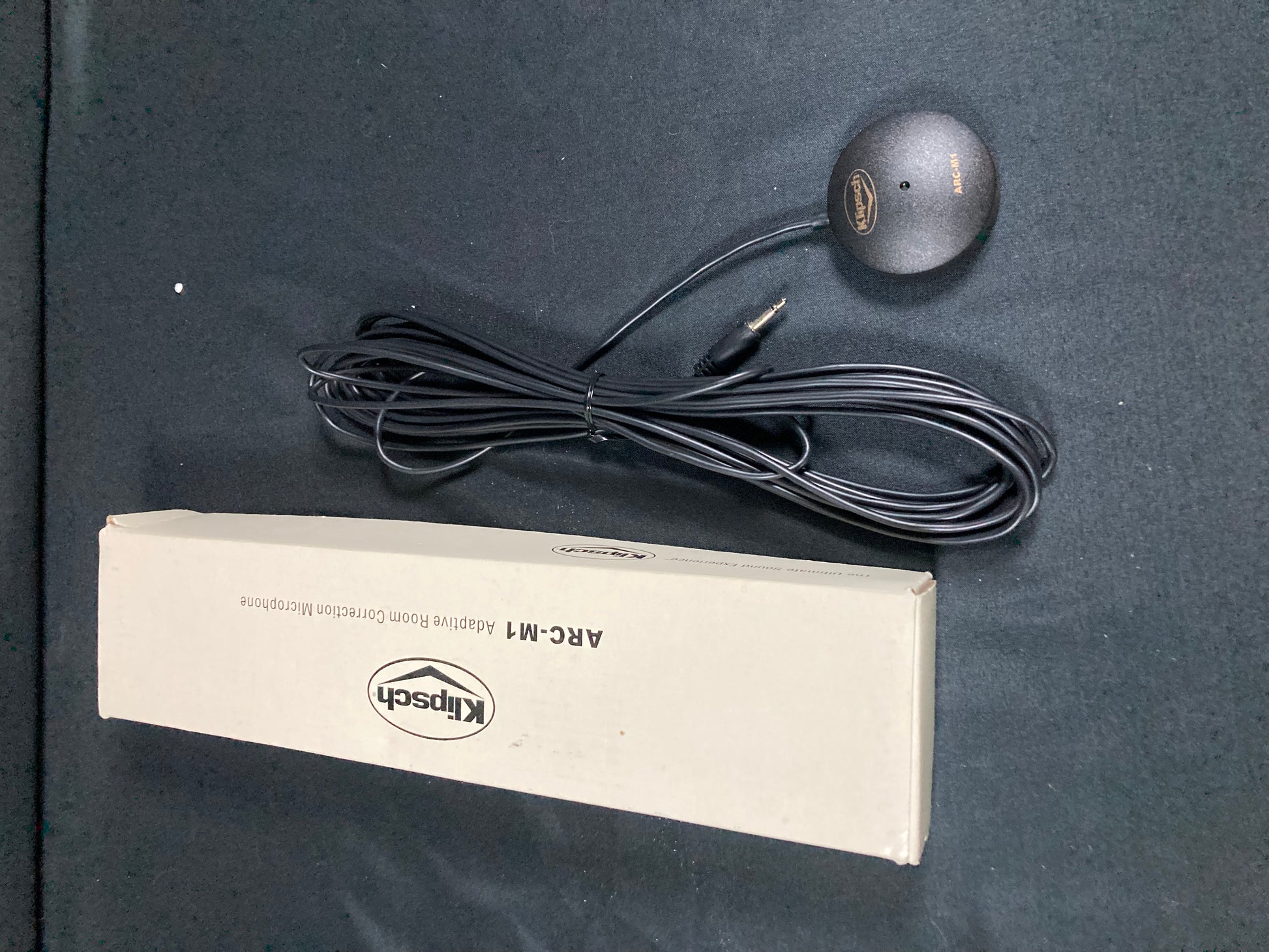 Klipsch ARC - M1 - Adaptive Room Correction Microphone - With Box