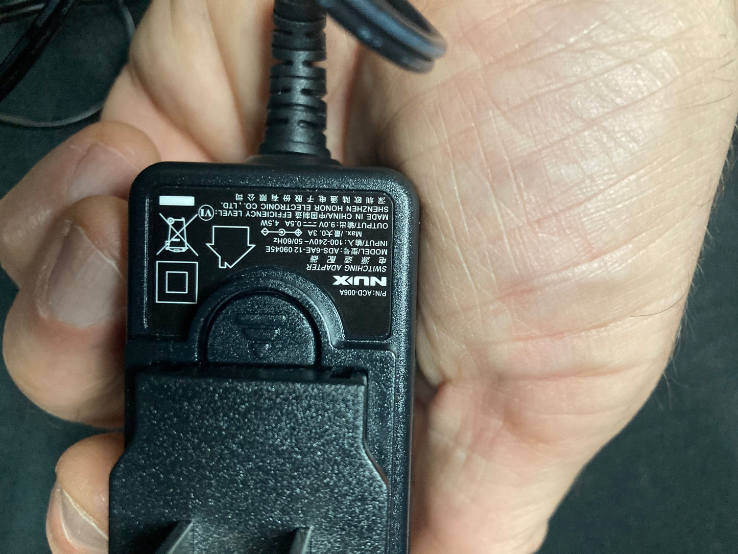 NuX ACD-006A Pedal Power Supply 2010s - Black