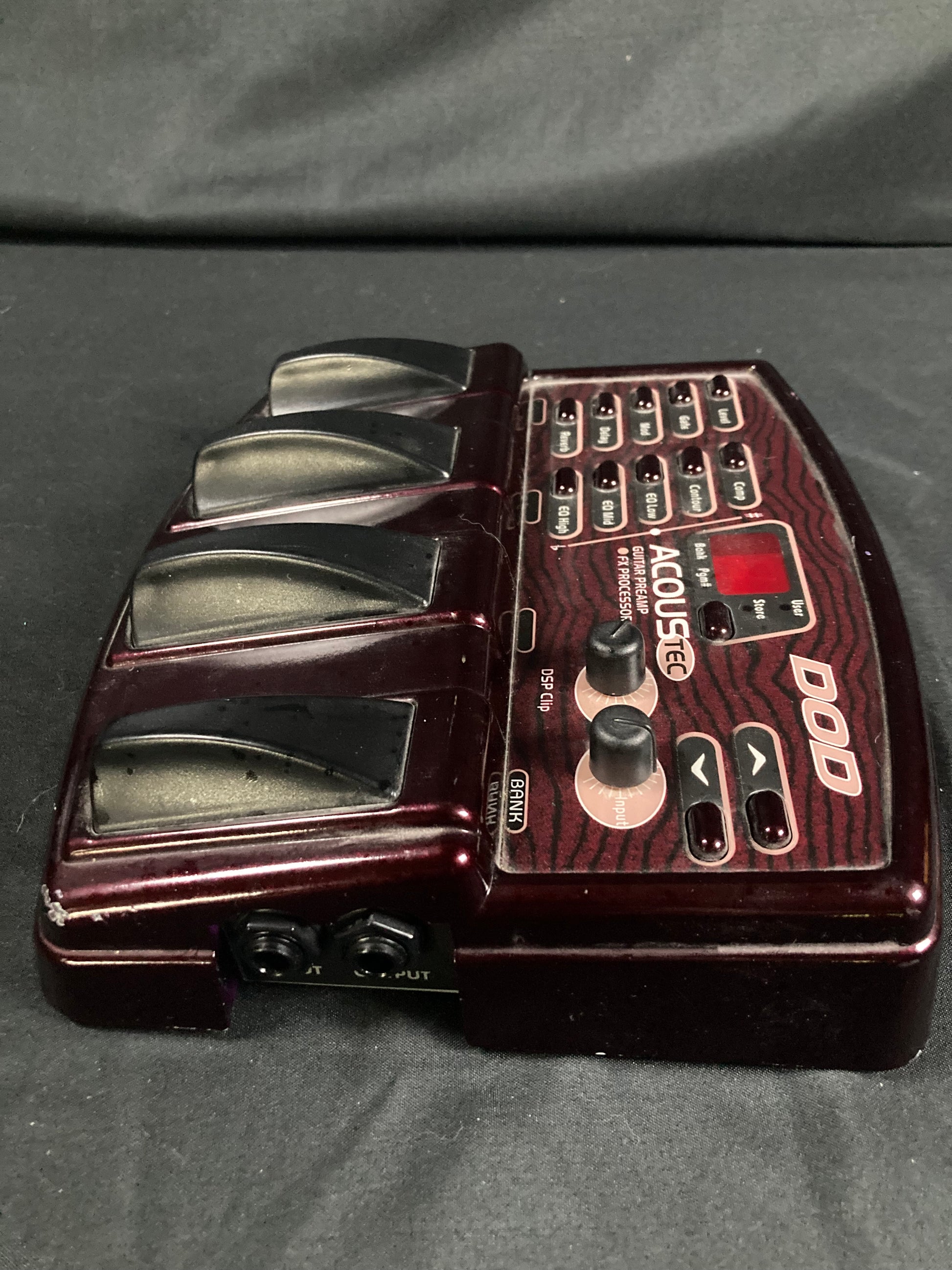 DOD AcousTEC  guitar preamp / multi-effects processor pedal