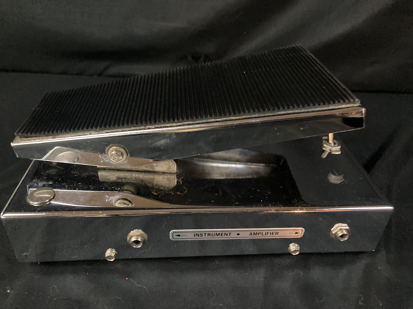 Tel Ray Morley VOL Volume Pedal 1980's - Chrome - Very Clean