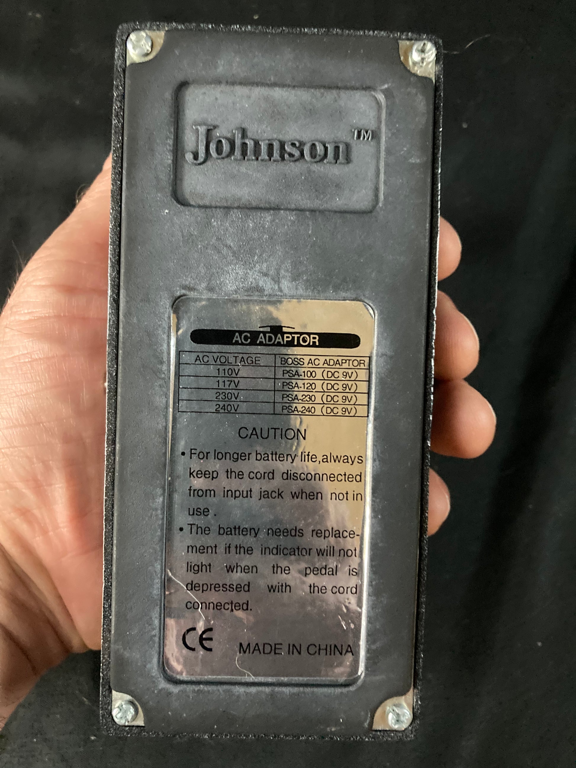 Johnson DEQ2 EQ Distortion Effect Pedal - With Box