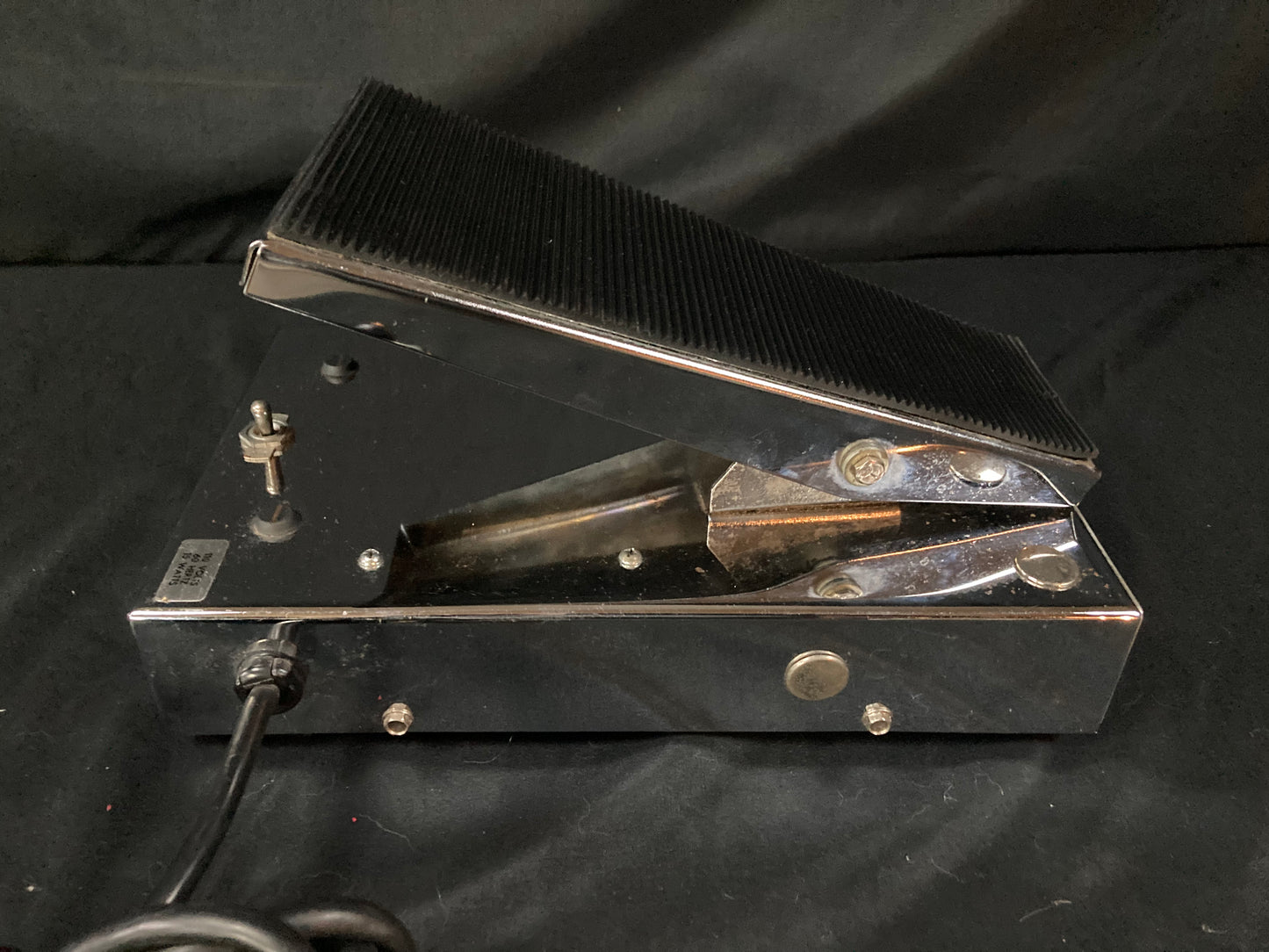 Tel Ray Morley VOL Volume Pedal 1980's - Chrome - Very Clean