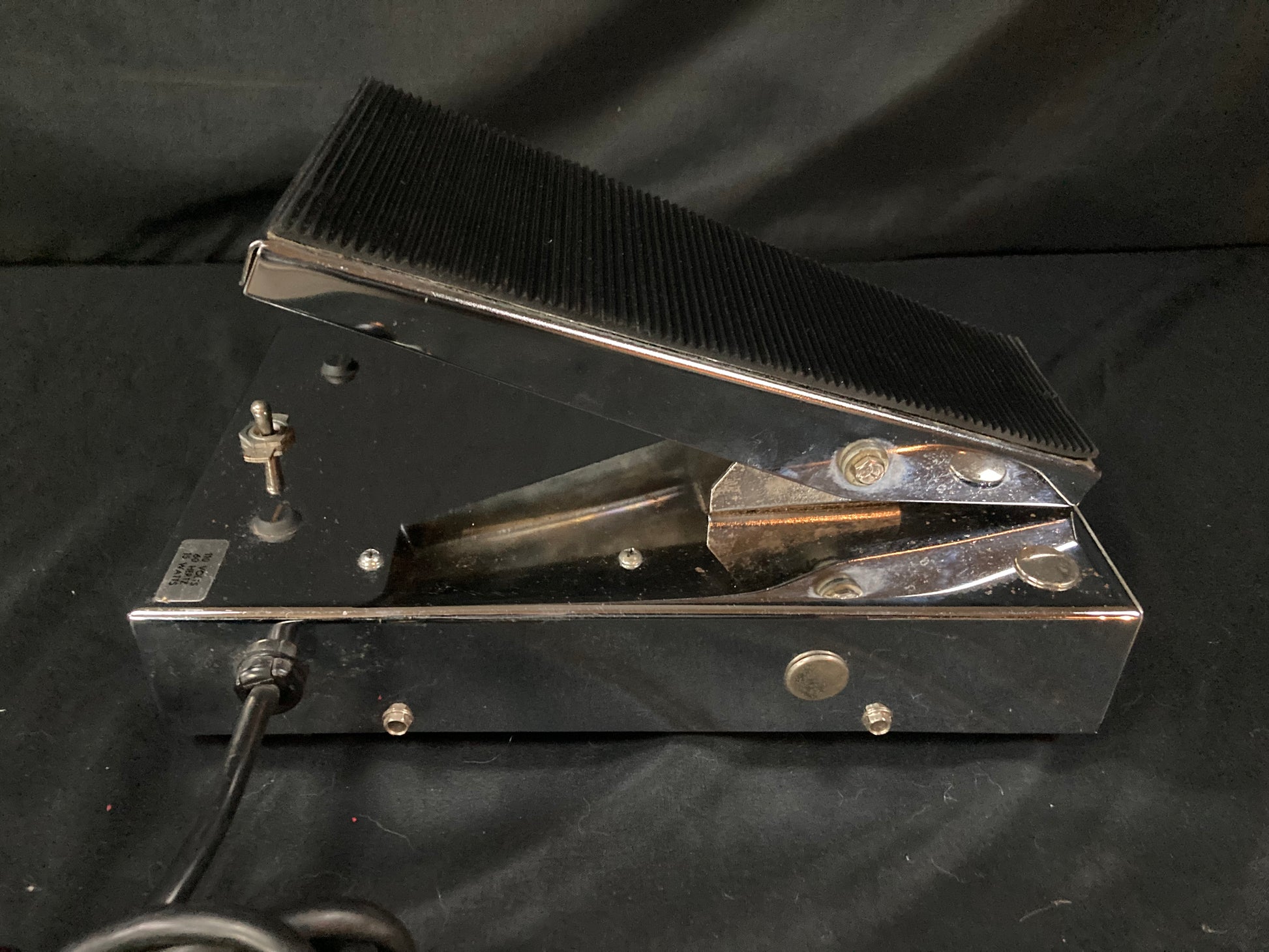 Tel Ray Morley VOL Volume Pedal 1980's - Chrome - Very Clean
